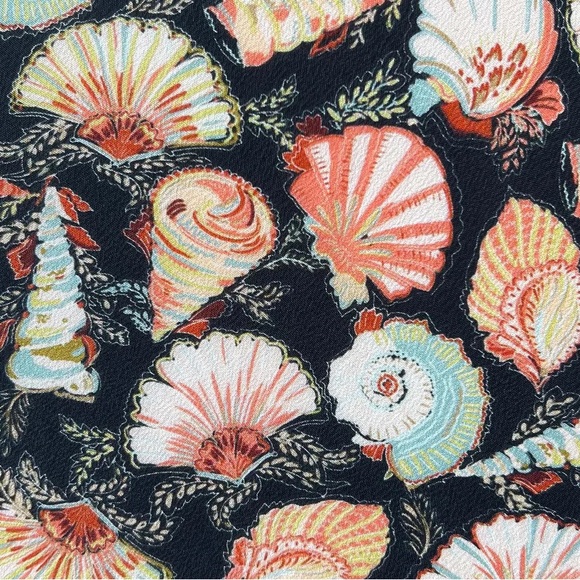 NWT Doen Positano bikini bottom in noir tresors de la mer XL - Picture 4 of 7